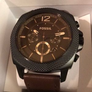 Fossil Privateer Sport Chrono Brown Dial Watch